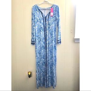 Lily Pulitzer Faye Maxi Dress UPF 50+